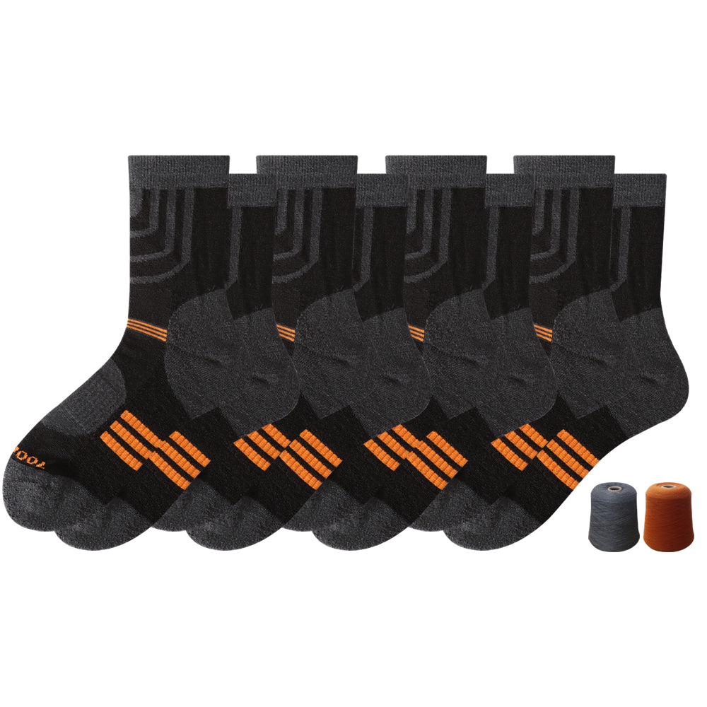 Lot de 4 paires de chaussettes de marche vertes Touch Wear Everyday pour homme