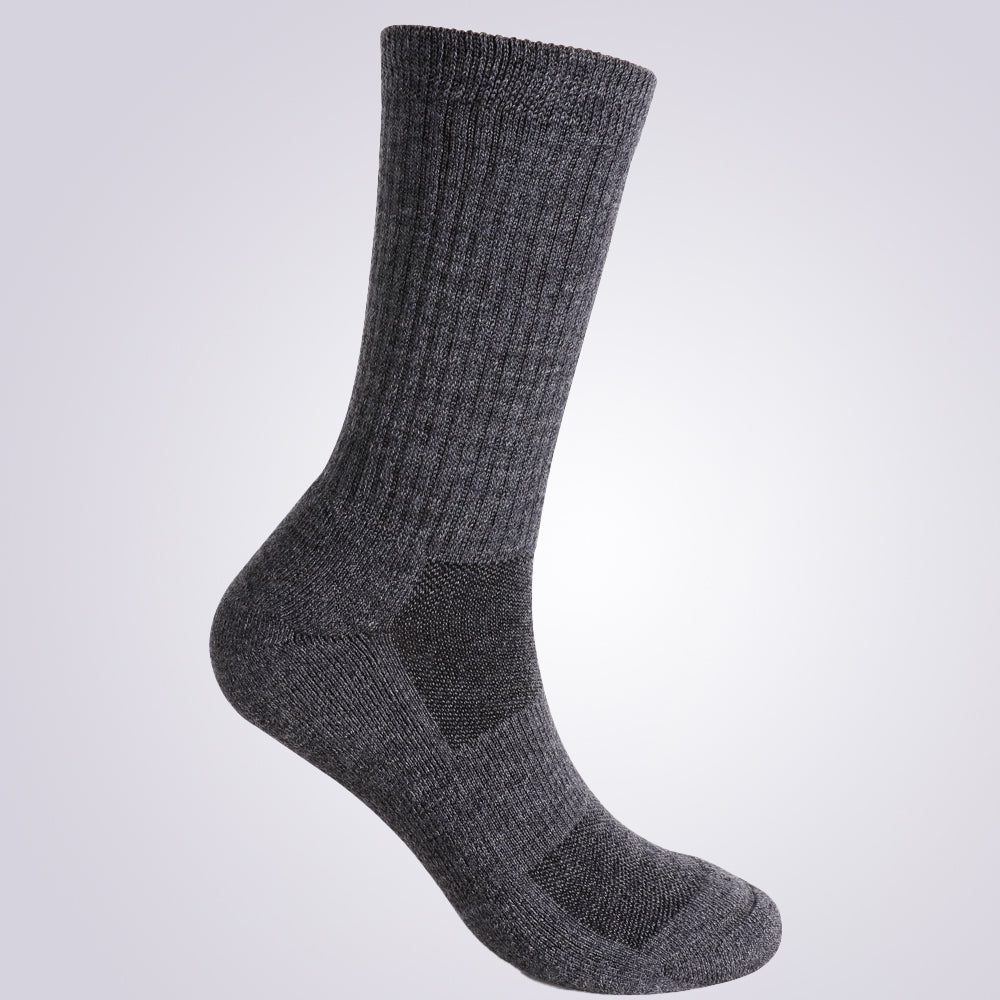 Lot de 4 paires de chaussettes de randonnée grises pour femme
