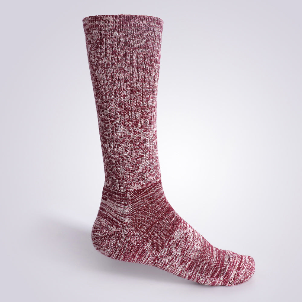 Lot de 4 paires de chaussettes de randonnée Long Way Wine pour femme