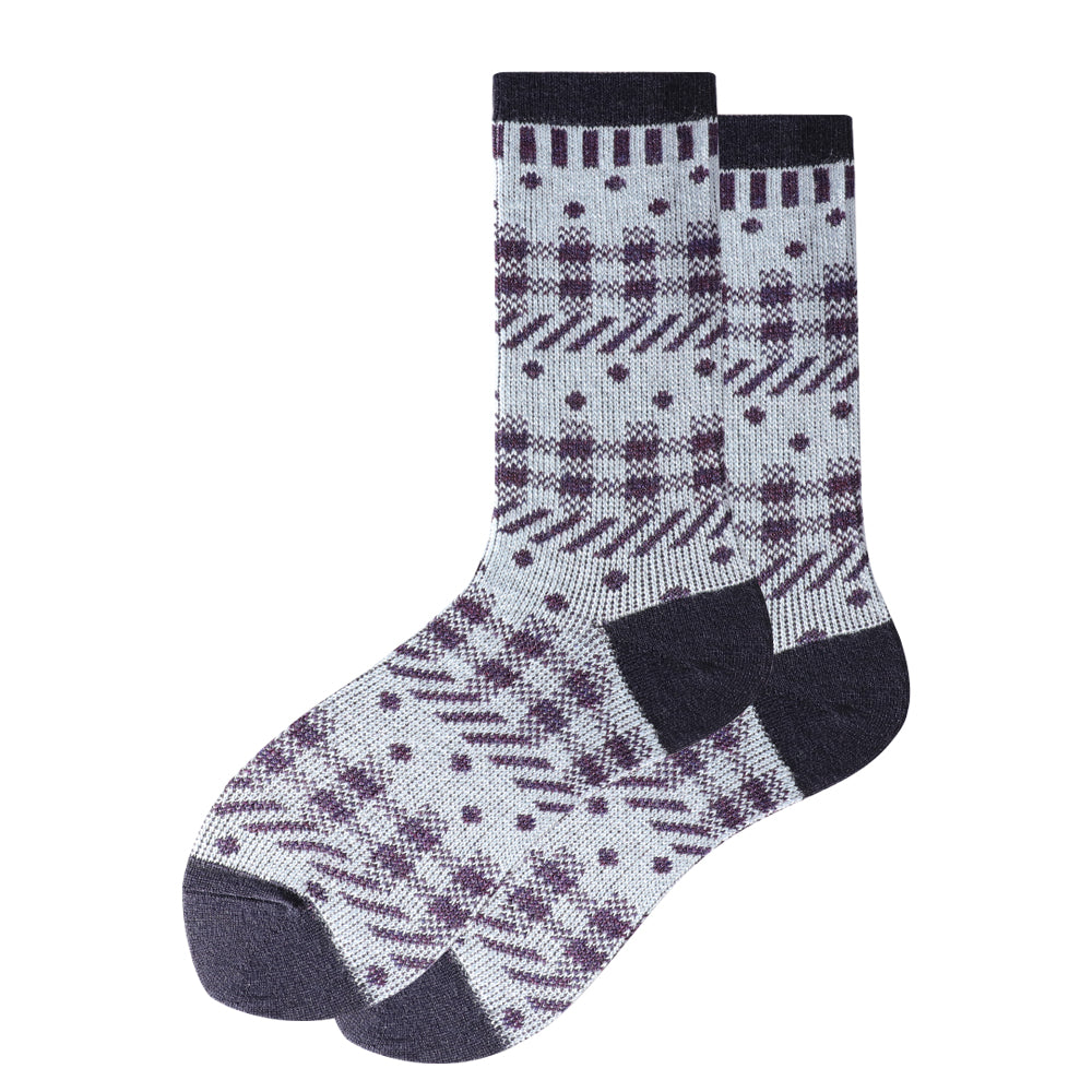 Lot de 5 paires de chaussettes à rayures bleues pour femme Touch Wear Everyday