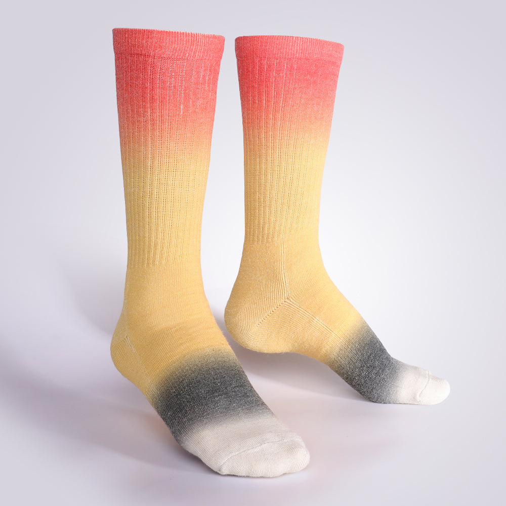 Lot de 4 paires de chaussettes mi-mollet Touch Wear Everyday Inferno Glow pour femme