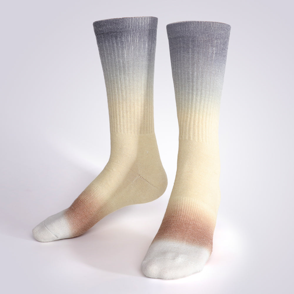 Lot de 4 paires de chaussettes mi-mollet à dégradé de couleurs pour femme Touch Wear Everyday