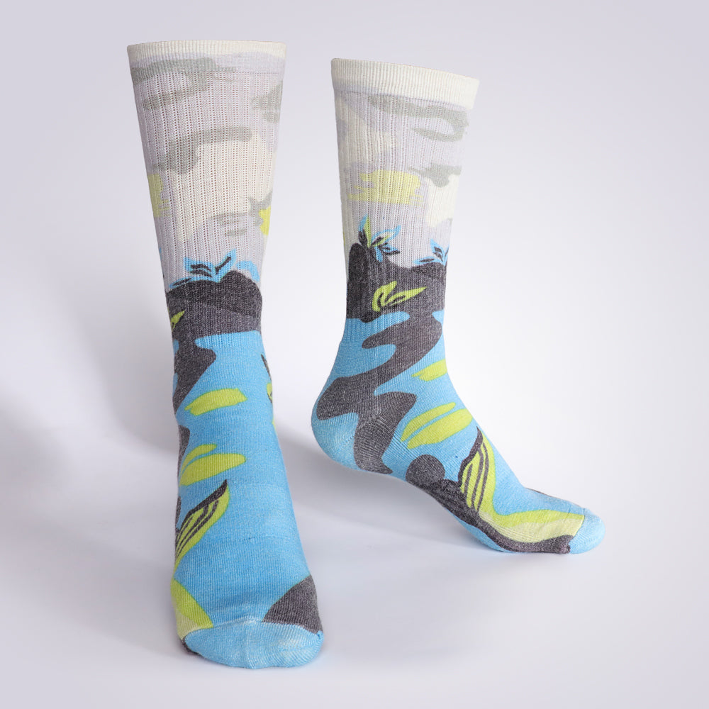 Lot de 4 paires de chaussettes à motifs amusants pour femme Touch Wear Everyday