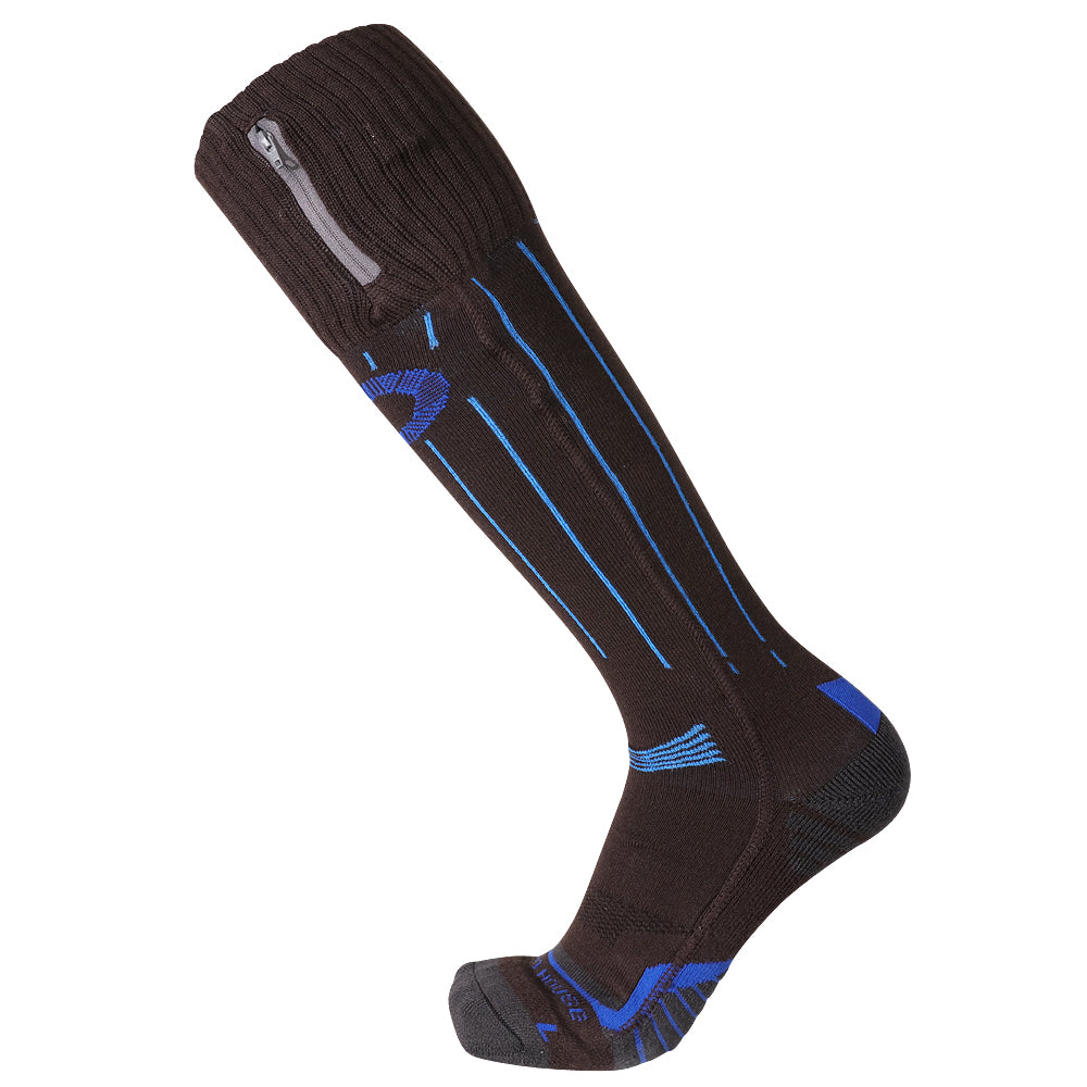 MERINO HOUSE Battery Heating Wool Socks - Warm and comfortable heated merino wool socks