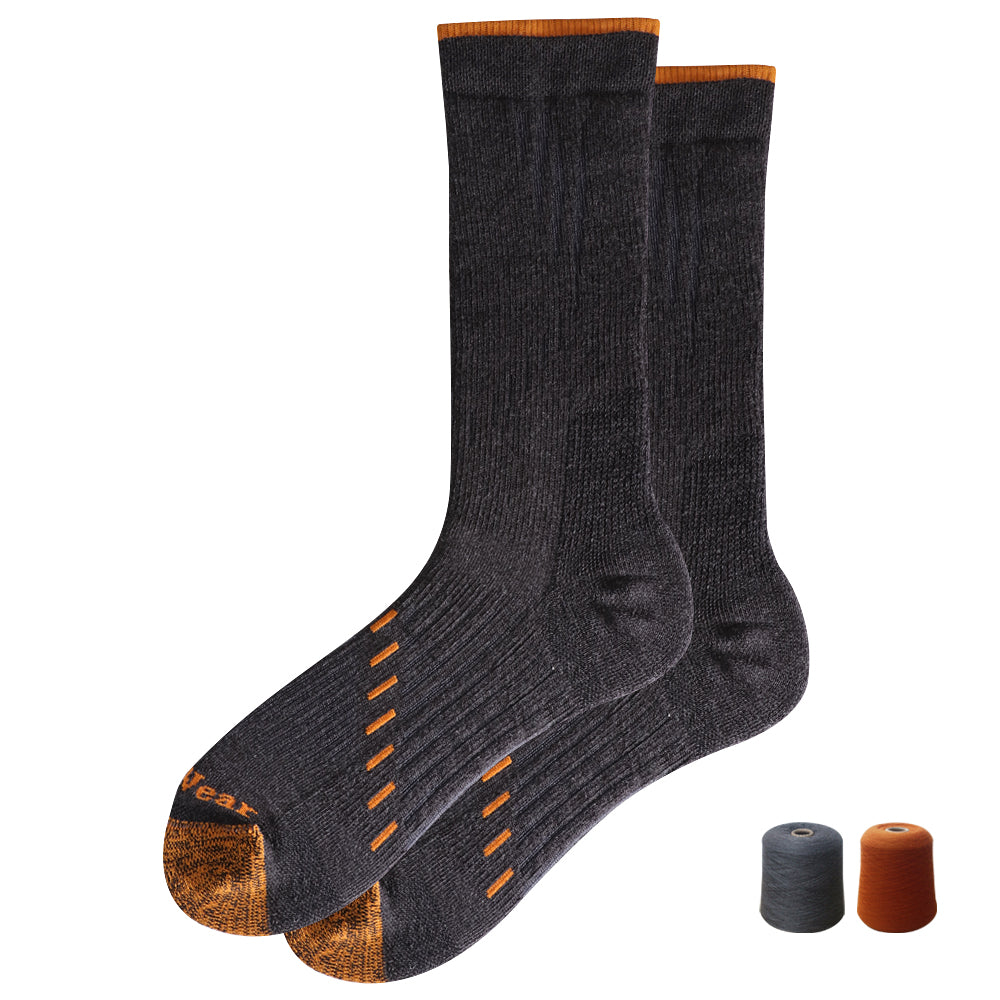 Lot de 4 paires de chaussettes de randonnée Silver Fog pour homme