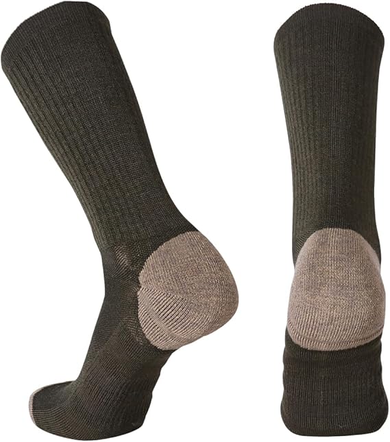 Lot de 6 paires de chaussettes de randonnée Long Way pour homme en cèdre