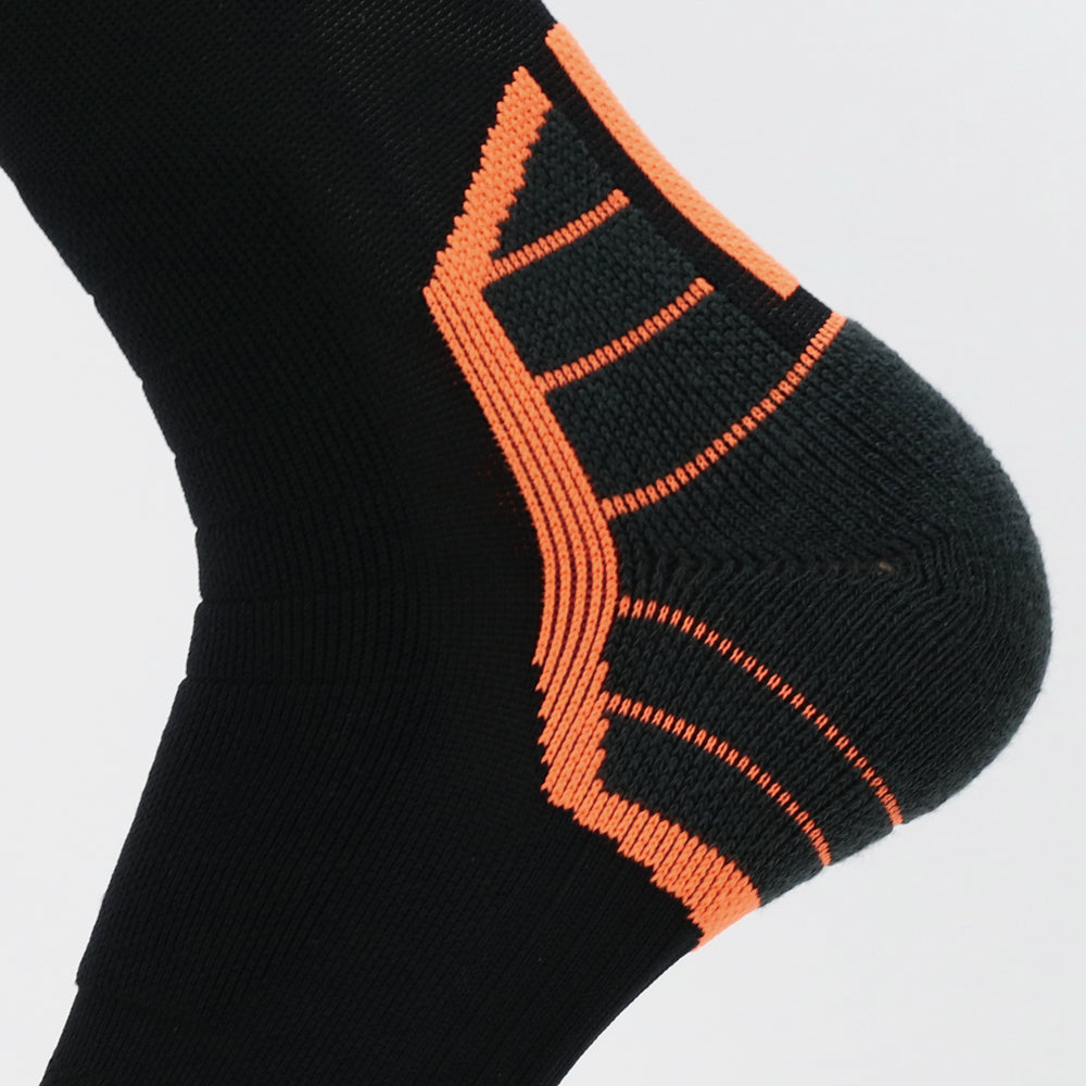 Lot de 2 paires de chaussettes de cyclisme noires pour homme