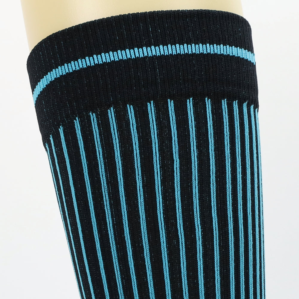 Paquetes de 2 calcetines hasta la rodilla de compresión para ciclismo de alto rendimiento para hombre BB