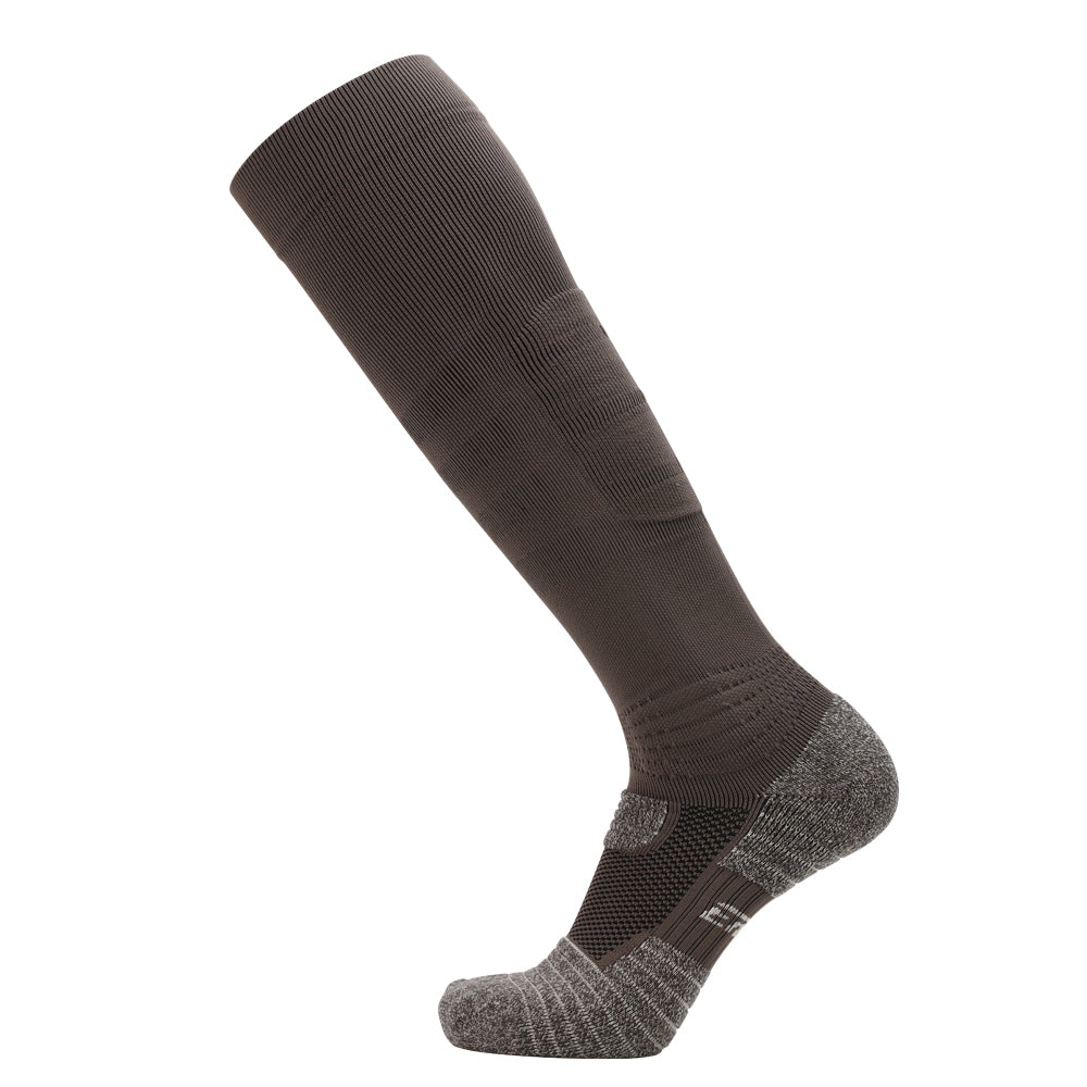 Paquetes de 2 calcetines hasta la rodilla de compresión para montañismo para hombre BN