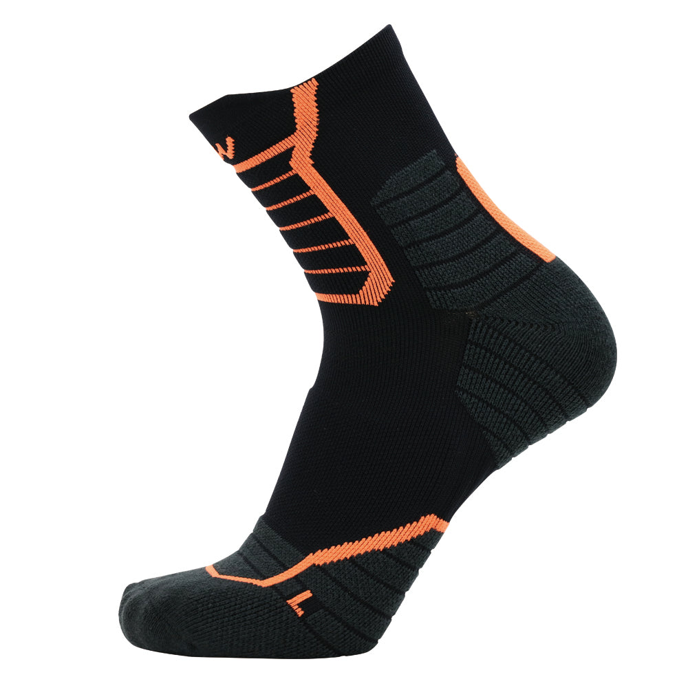 Paquetes de 2 calcetines tobilleros de compresión Performance Trail Running para hombre BO