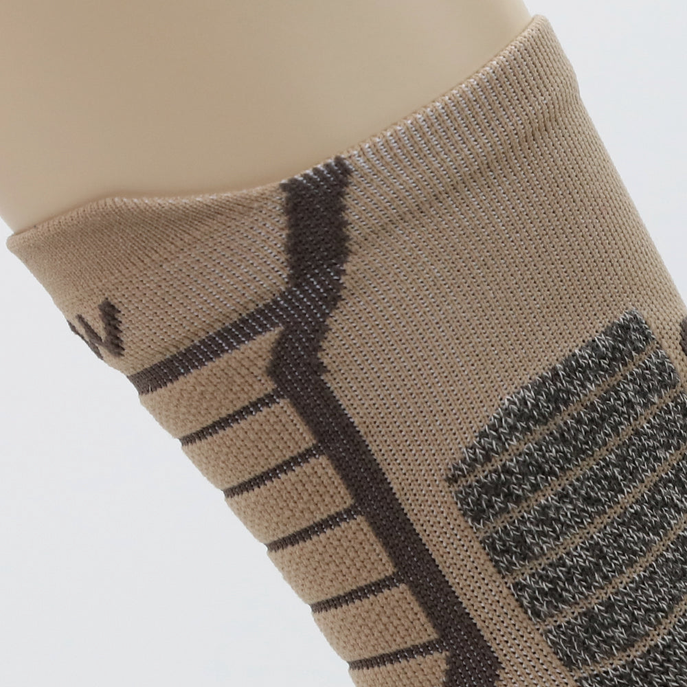 Paquetes de 2 calcetines tobilleros de compresión Performance Trail Running para hombre BN