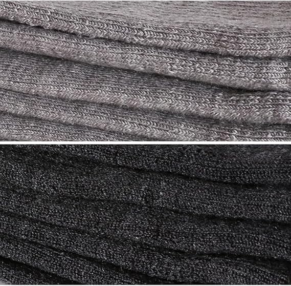 Lot de 6 paires de chaussettes mi-mollet Long Way Hiking Neon Ash pour femme