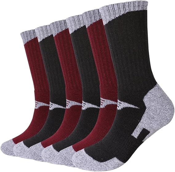 Lot de 4 paires de chaussettes de randonnée Long Way Obsidian pour femme