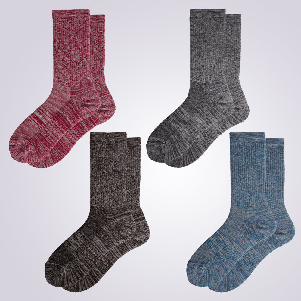 Lot de 4 paires de chaussettes classiques Touch Wear Everyday pour femme