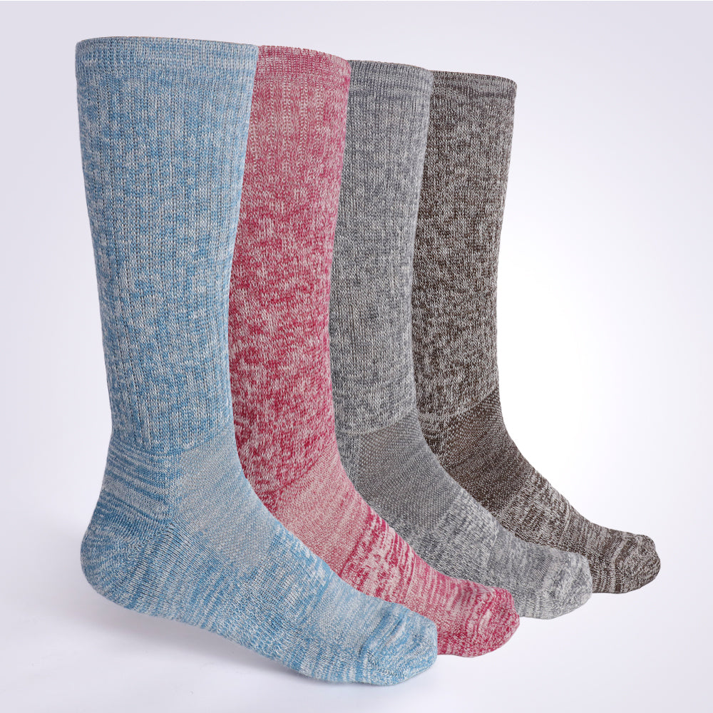 Lot de 4 paires de chaussettes confortables Touch Wear Everyday pour femme