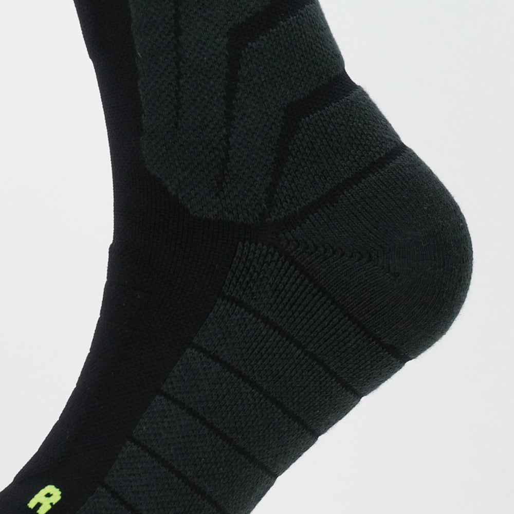 Paquetes de 2 calcetines hasta la rodilla de compresión para montañismo y rendimiento para mujer