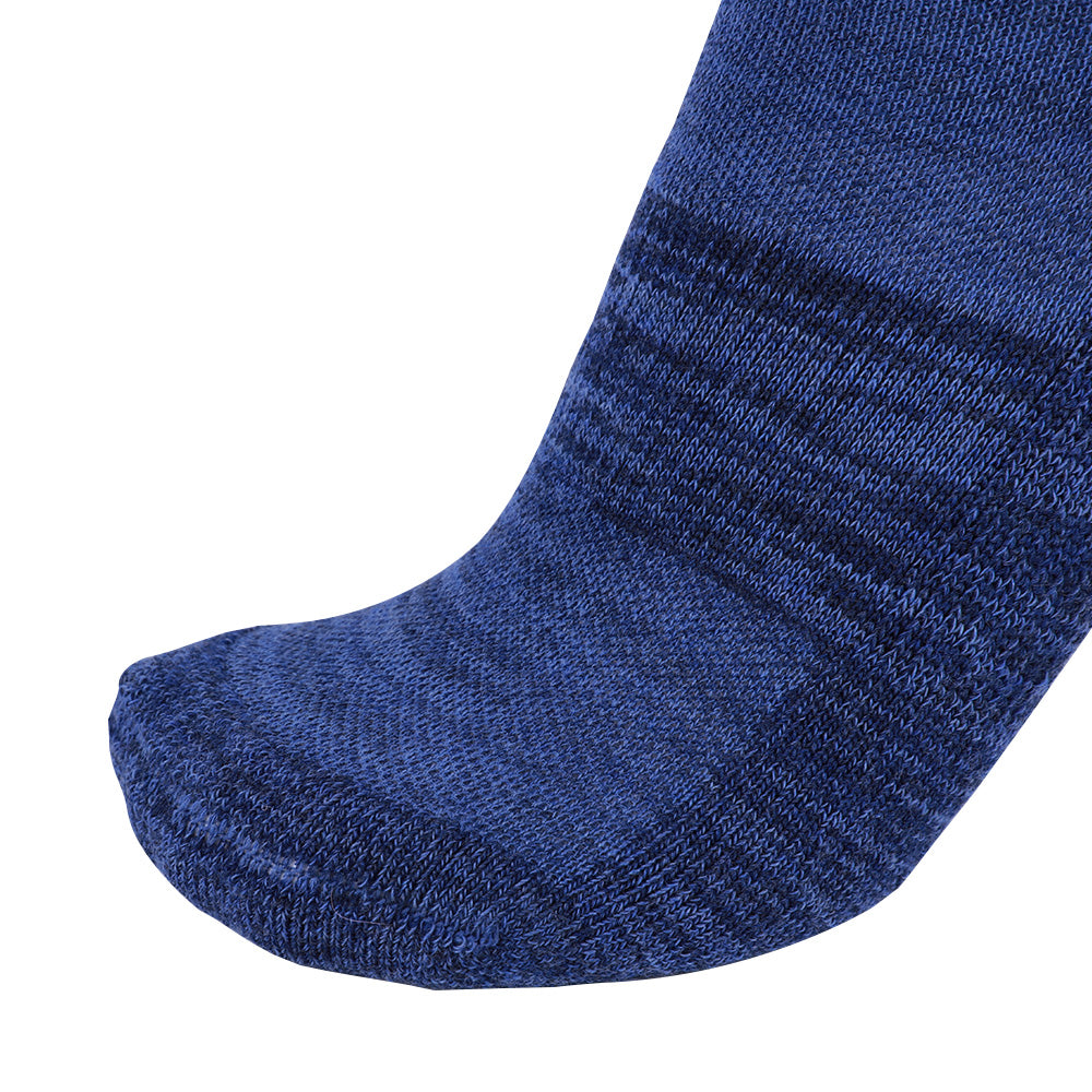 Lot de 4 paires de chaussettes de randonnée bleues pour femme
