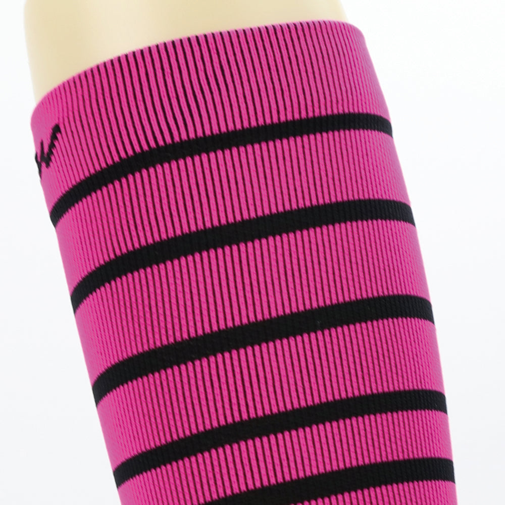 Paquetes de 2 calcetines hasta la rodilla de compresión para correr para mujer BP