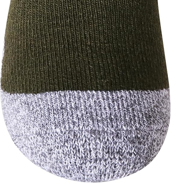 Lot de 6 paires de chaussettes de randonnée Long Way pour femme, Dark Ember Crew