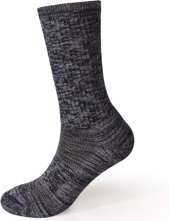 Lot de 4 paires de chaussettes mi-mollet de randonnée pour femme Obsidian Tide
