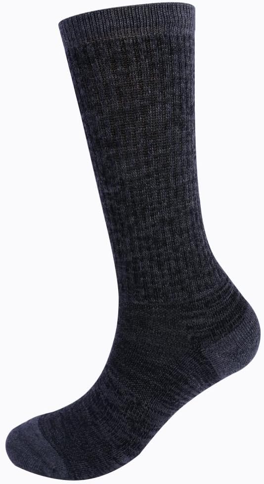 Lot de 4 paires de chaussettes mi-mollet de randonnée pour femme Obsidian Tide
