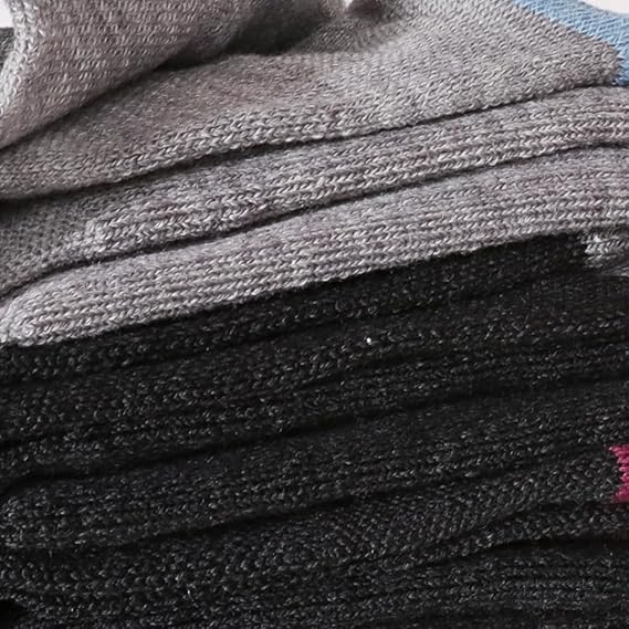 Lot de 6 paires de chaussettes mi-mollet Nocturne pour femme