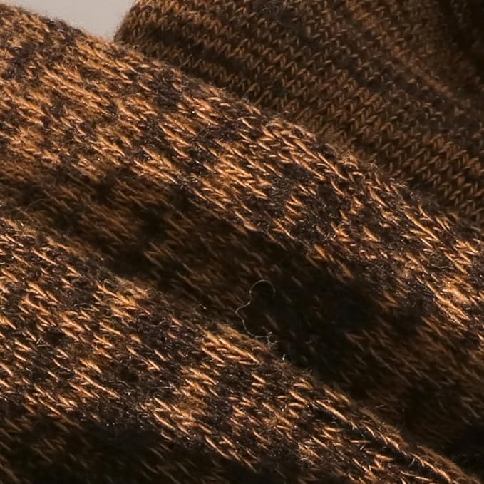 Lot de 4 paires de chaussettes mi-mollet Touch Wear Everyday Chestnut Slate pour femme