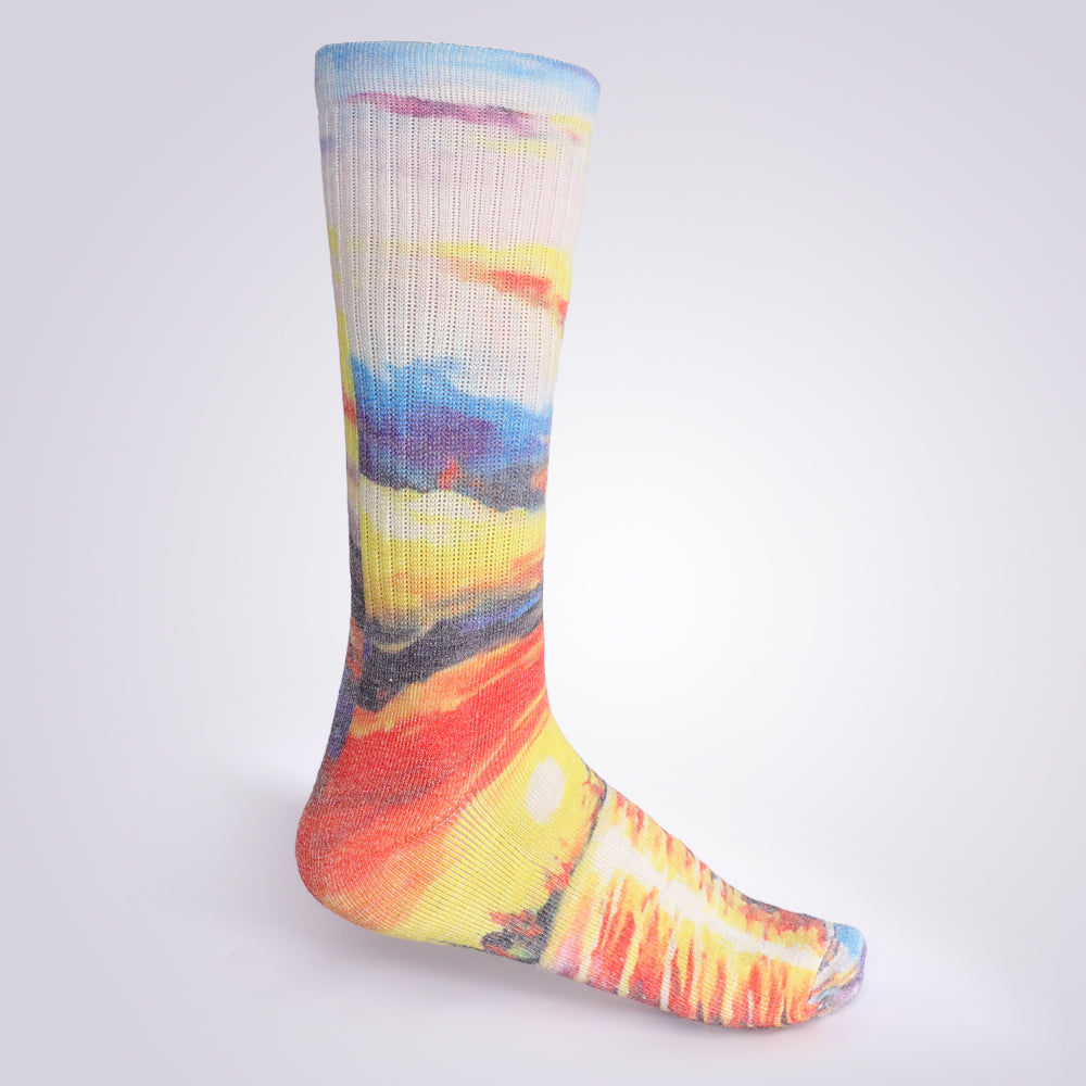 Lot de 4 paires de chaussettes colorées à motif étoilé pour femme Touch Wear Everyday