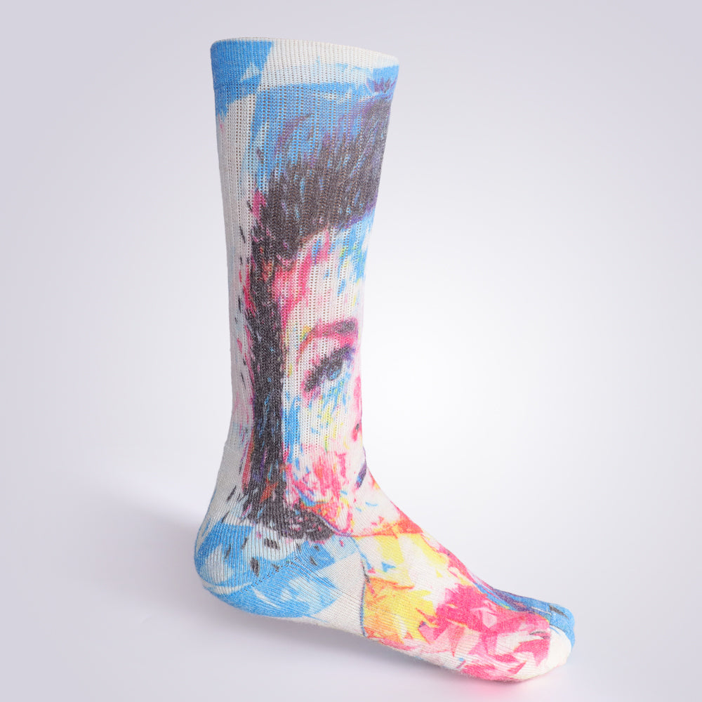 Lot de 4 paires de chaussettes colorées à motif étoilé pour femme Touch Wear Everyday
