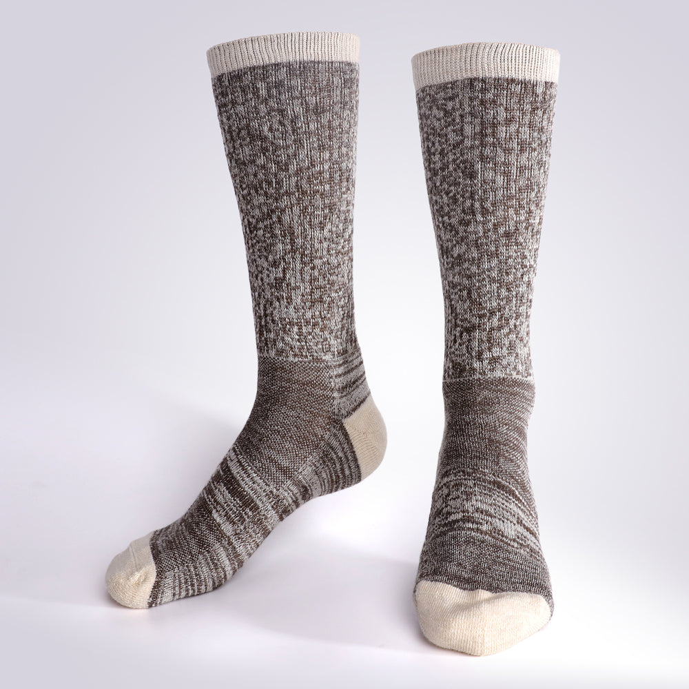 Lot de 4 paires de chaussettes mi-mollet Touch Wear Everyday Auburn Fog pour femme