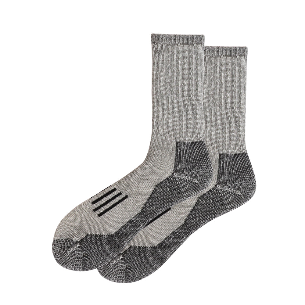 Mens Everyday Stripes Black Crew Socks