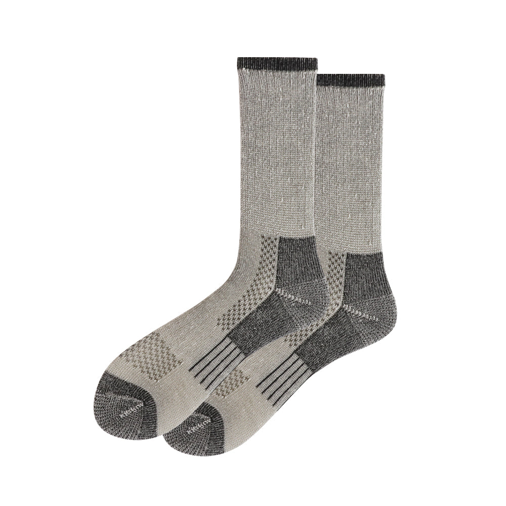 Mens Running Stripes Navy Crew Sock