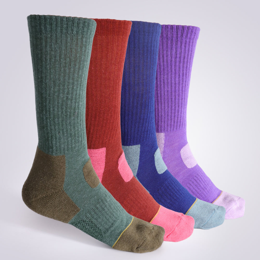 Lot de 6 paires de chaussettes de randonnée Royal Garden pour femme