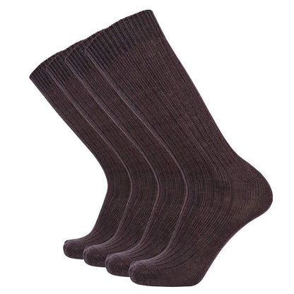 4-Pack Unisex Wool Outdoor Hiking Trail Crew Sock - merinohouse