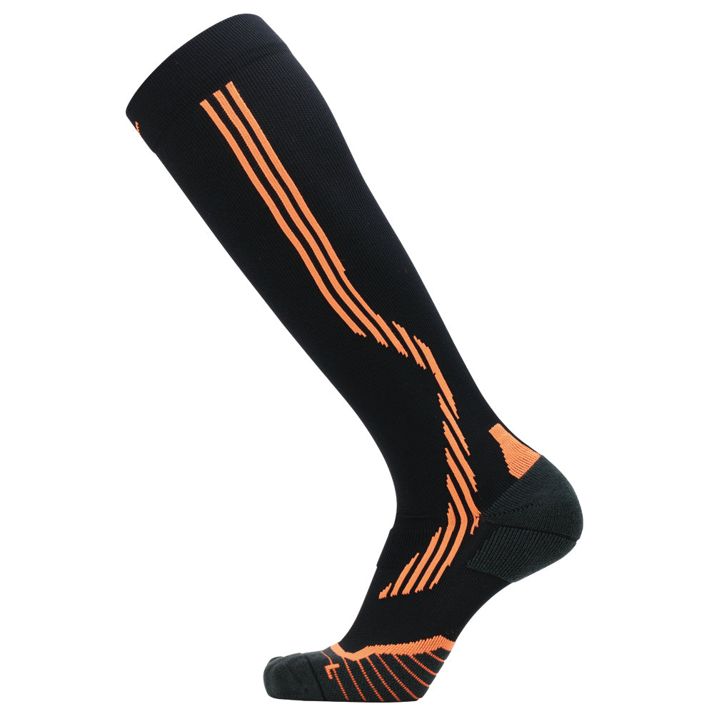 Lot de 2 paires de chaussettes hautes noires Feel Breath Cross Country pour homme