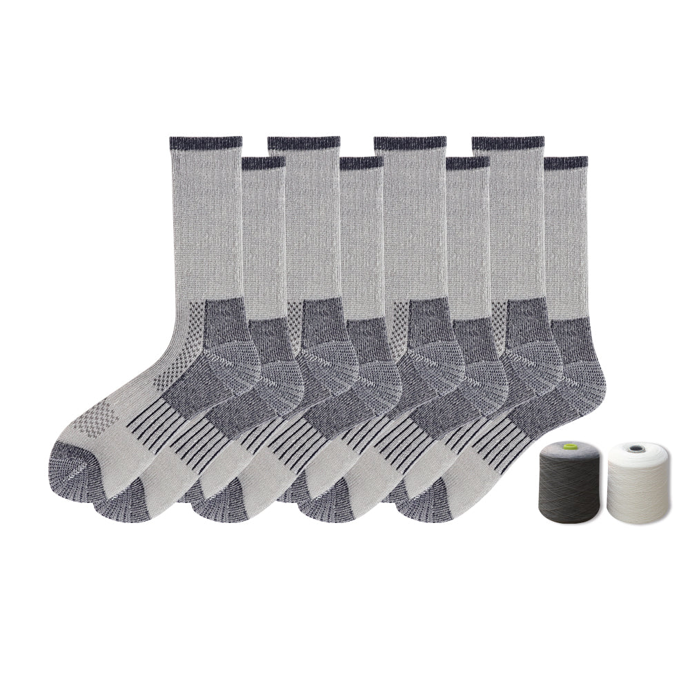 Mens Running Stripes Crew Sock