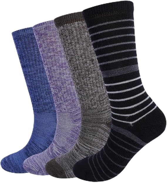 Lot de 4 paires de chaussettes de randonnée Nebula Frost pour femme