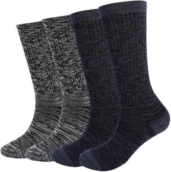 Lot de 4 paires de chaussettes de randonnée Eclipse Crew pour femme