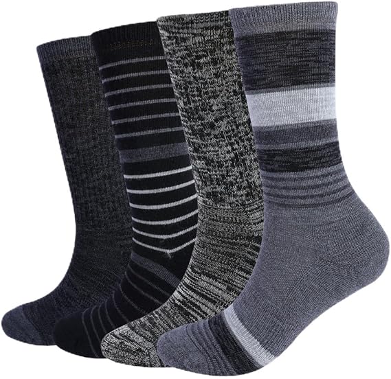 Lot de 4 paires de chaussettes mi-mollet Touch Wear Everyday Pristine pour femme
