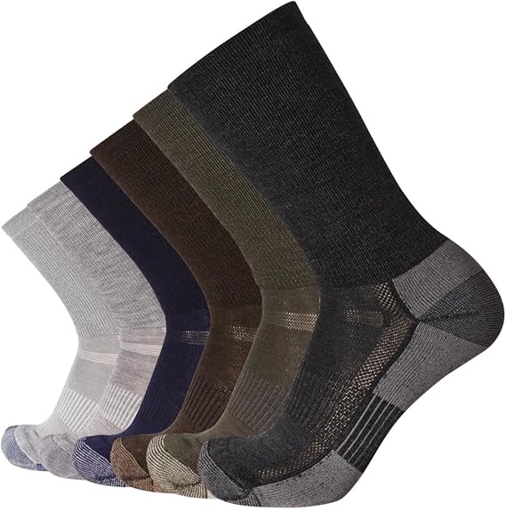 Lot de 4 paires de chaussettes de randonnée Long Way pour homme