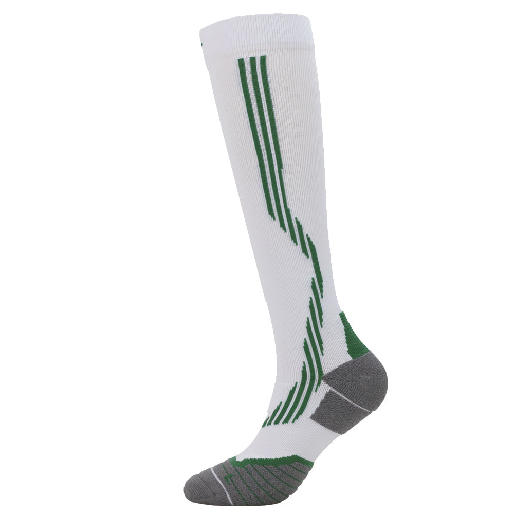 Lot de 2 paires de chaussettes hautes blanches Feel Breath Cross Country pour femme