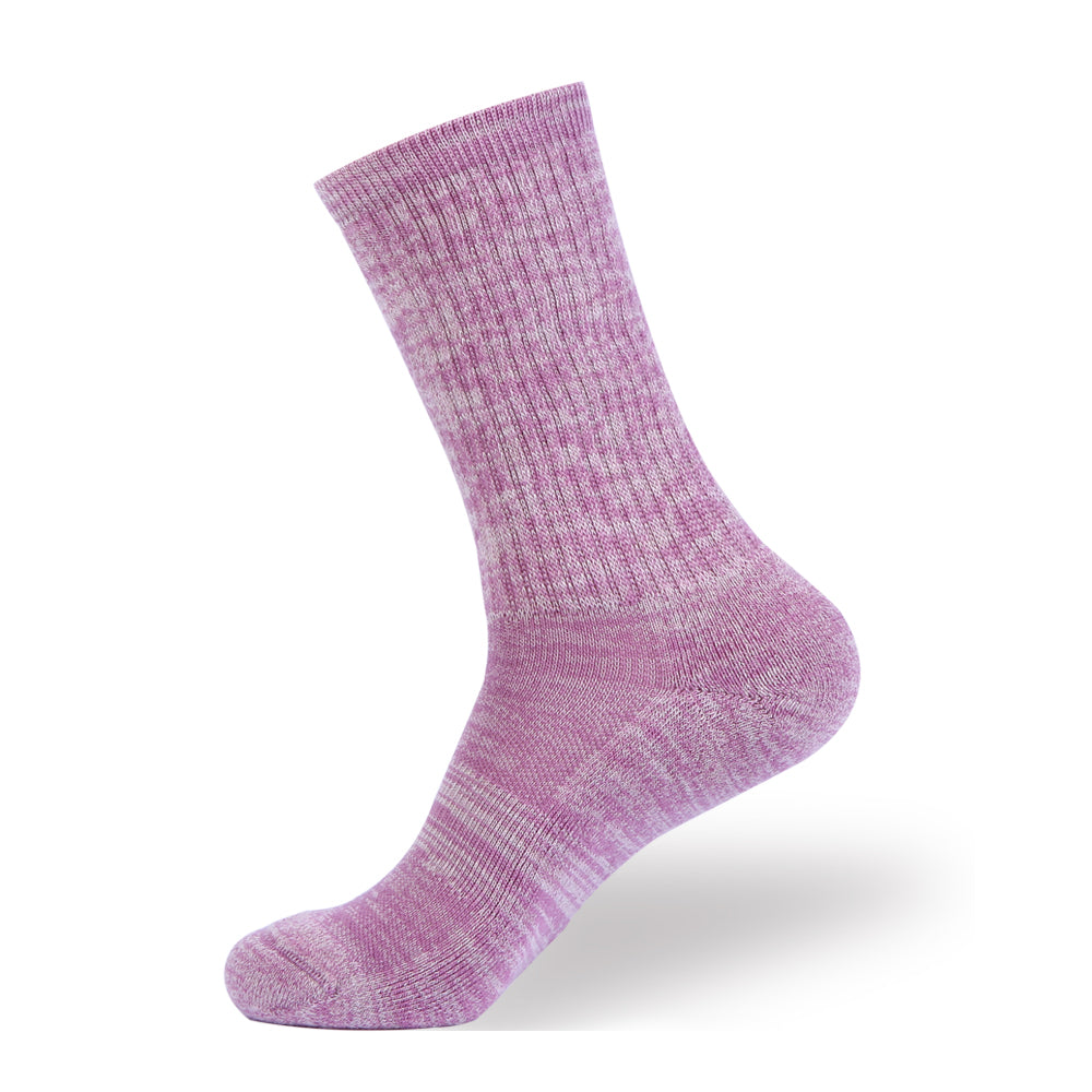 Women's Classic Purple Merino Wool Socks