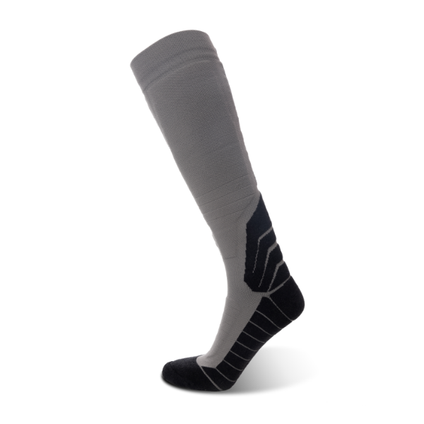 Paquetes de 2 calcetines hasta la rodilla de compresión para montañismo de alto rendimiento para hombre