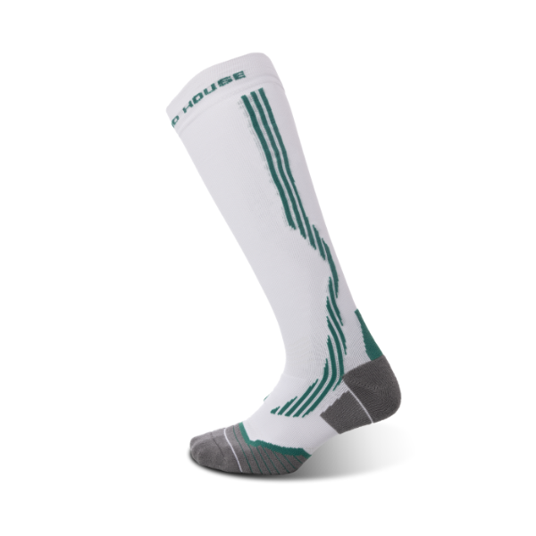 Paquetes de 2 calcetines hasta la rodilla de compresión para campo traviesa para mujer