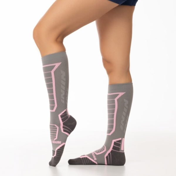 Paquetes de 2 calcetines de compresión de cross country para mujer